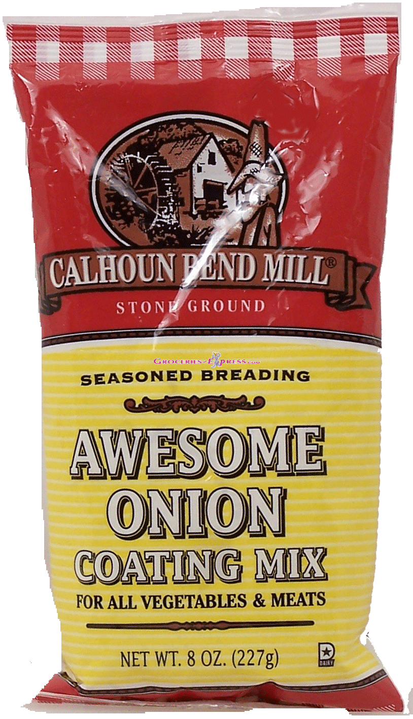 Calhoun Bend Mill&nbsp;Stone Ground&nbsp;awesome onion coating mix for all vegetables & meats, seasoned breading Full-Size Picture